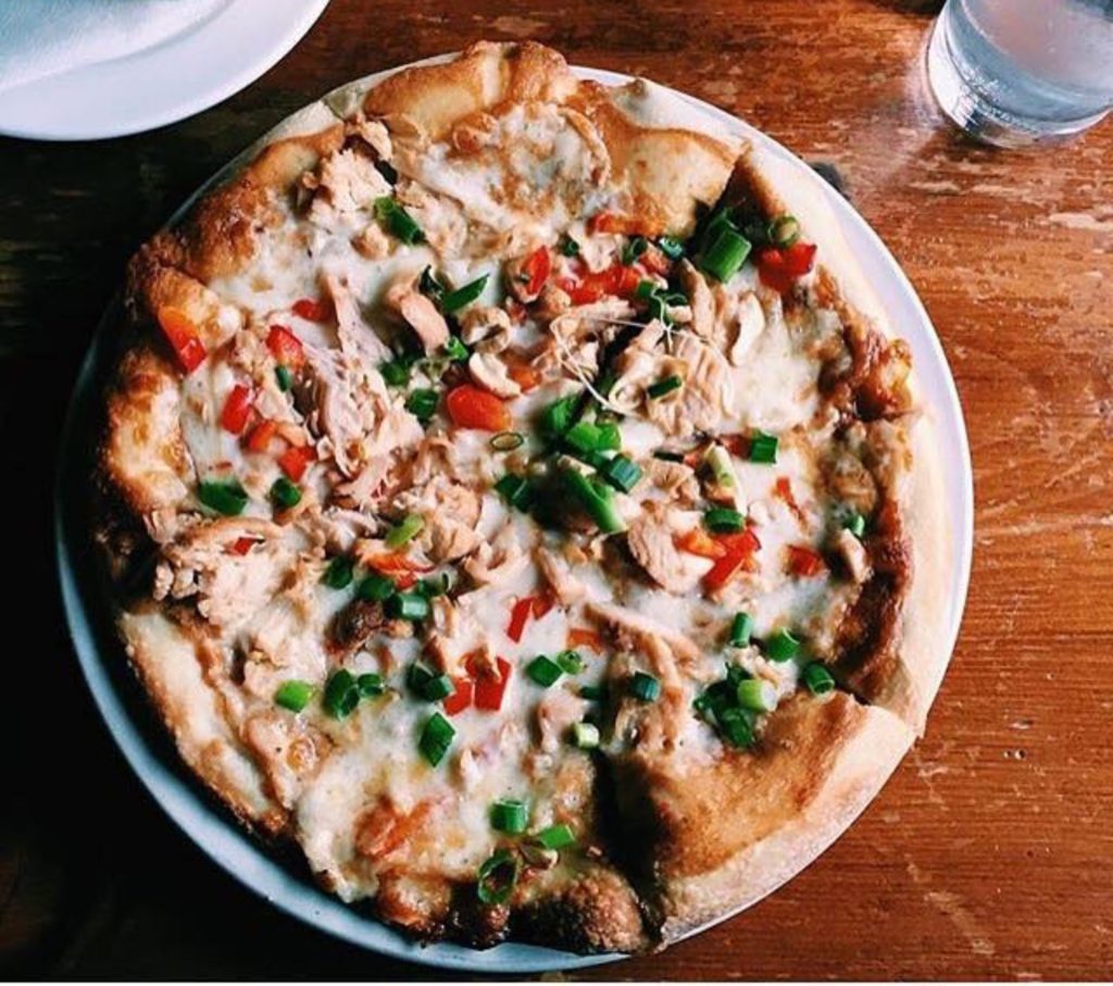 Thai Peanut Chicken Pizza